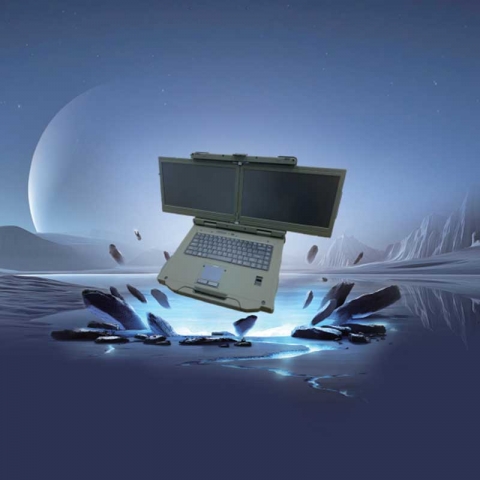 R5010T-D15加固双屏笔记本